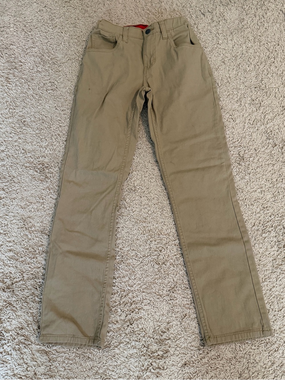 Boys Levi's Tan Chino Pants - Straight Fit